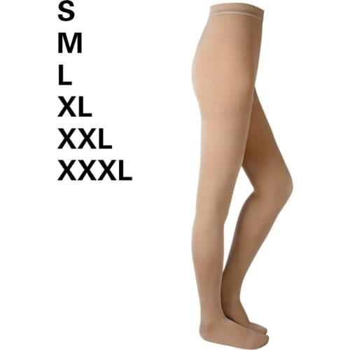 Women Medical Pressure Pantyhose Secondary Vein Anti Varicose Antithrombotic Large Elastic prevent Edema Leg Compression Tights