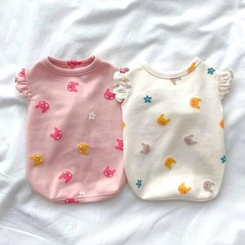 Summer Thin Pet Cat Bichon Hiromi Yorkshire Schnauzer Teddy Poodle Dog Small Dog Clothes cheap clothes pet products