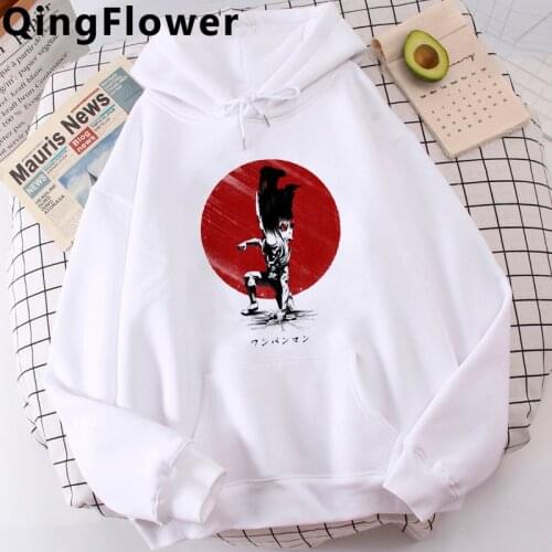 One Punch Man Saitama hoodies male plus size streetwear male hoody clothing hip hop Oversized