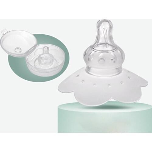 Soft Silicone Nipple Protector Breast Pad Breastfeeding Nipple Shield Protection Transparent Cover Mother Feeding Supplies
