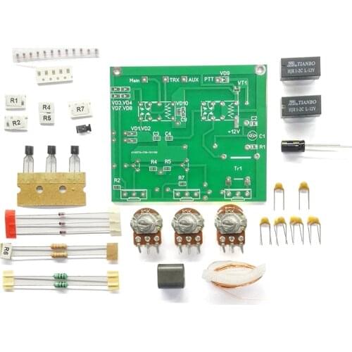 DIY KITS QRM Eliminator X-Phase 1MHz to 30MHz HF bands for Radio, remove Interfering signal Ham Radio Amplifier