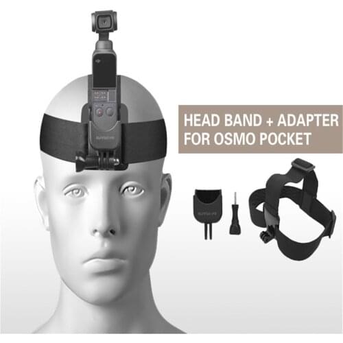 New Gimbal Camera Head Band Wearing Belt Strap for DJI OSMO POCKET & GOPRO Action Camera Accessories