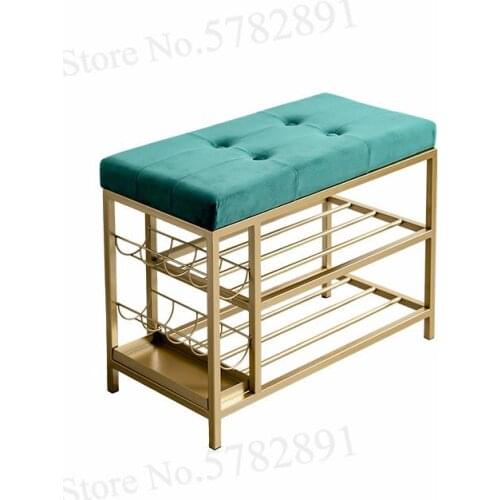 Shoe Change Stool Home Door Wear Shoe Stool Seated Shoe Cabinet Custom Shoe Rack Storage Rack Simple Multifunctional Umbrella Ra