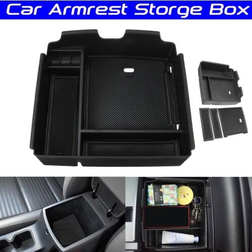 Armrest Storage Box Holder Interior Organizer Central Console Glove Tray for Kia Carnival 2021