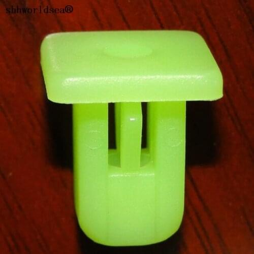 Shhworldsea 100pcs car plastic clip and fasteners grommet for toyota
