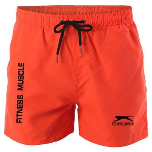 2021 Mens fitness brand shorts Single layer thin cool summer gym fitness fashion casual male jogger exercise beach shorts sport