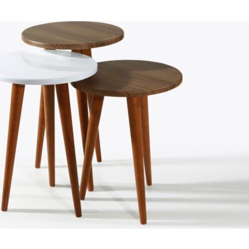 Modern Nils Zigon coffee table-Wood Foot coffee tables table basse furniture living room table