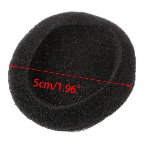10Pcs 50mm Soft Sponge Headband Headphone Pad Cushion Headset Cover Replacement