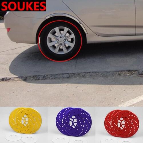 2pcs Car Tire Wheel Hub Brake Decoration Cover For Chevrolet Cruze Aveo Captiva Lacetti TRAX Sail Epica Lada Granta Kalina Prior