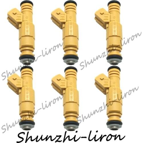 6pcs Fuel Injector Nozzle For JEEP 4.0L TYPE III for Volvo 2.9L V90 960 S90 VORTEC CHEVY 2500 3500 0280155746 1275194