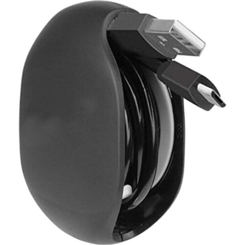 Automatic Cable Winder/Retractable Cord Organizer For USB Cables Headphone Cable Data Charging Cable And Other Cords E56B