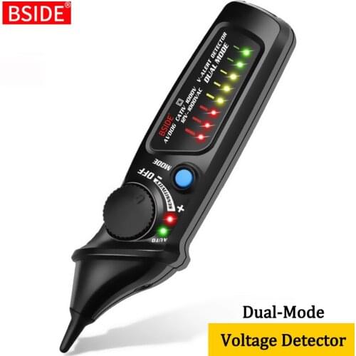 Non-Contact Voltage detector indicator BSIDE AVD06 Profession Smart test pencil Live/phase wire Breakpoint NCV Continuity Tester