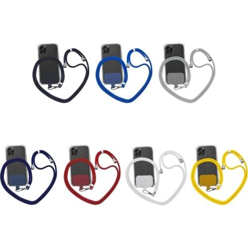 Safety Anti-lost Diagonal Strap Mobile Phone Lanyard Universal Crossbody Nylon Patch Phone Lanyards Mobile Phone Strap Lanyard