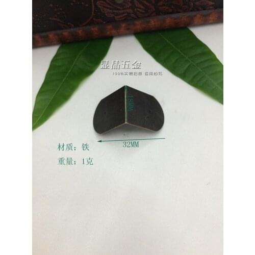 18*32mm Decorative edging strips Corner Notebook Pressure angle Book corner Fillet Hardware Accessories Bags Horn wholesale