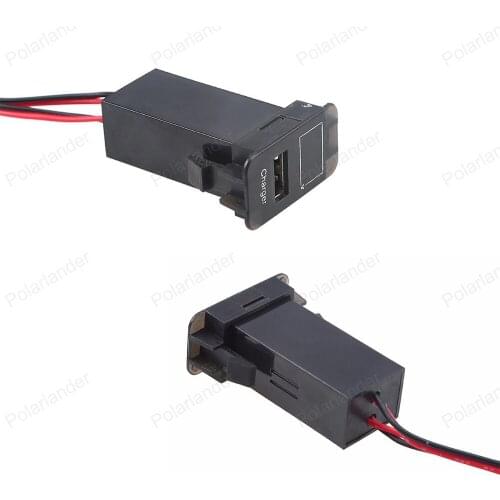 For S/UZUKI Car Modification Parts Voltmeter USB Interface 2.1A 5V cell phone charger