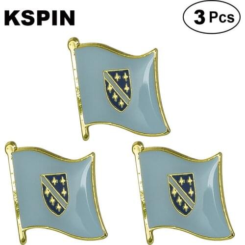 Bosnia Lapel Pin Brooches Pins Flag badge Brooch Badges