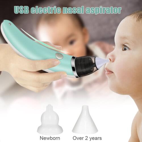 Electric Baby Nasal Aspirator Snot Sucker Nose Mucus Boogies Vacuum Cleaner for Infant Kids AN88