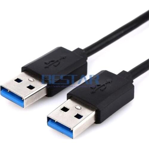 USB to USB Male to Male USB 2.0 Extension fast charging charge data 4pin power Cable core USB connector for hard disk & U disk