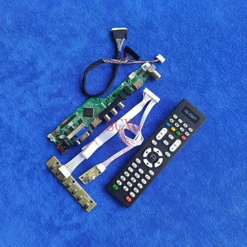 Kit LCD/LED Analog 1366*768 HDMI-compatible USB AV VGA Screen drive board 40 Pin LVDS Fit LP156WH3-TLA1/TLBC/TLC1/TLD1/TLS1/TLT1