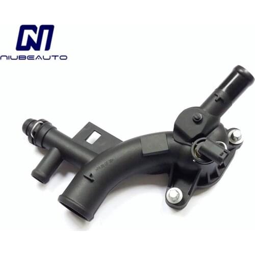 NIUBEAUTO Thermostat Housing Water Pump Outlet For Chevrolet Cruze Sonic Trax Buick Encore 1.4T 25193922 55565334 1338030