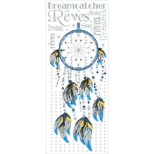 Dreamcatcher cross stitch package cartoon 18ct 14ct 11ct cloth cotton thread embroidery DIY handmade needlework