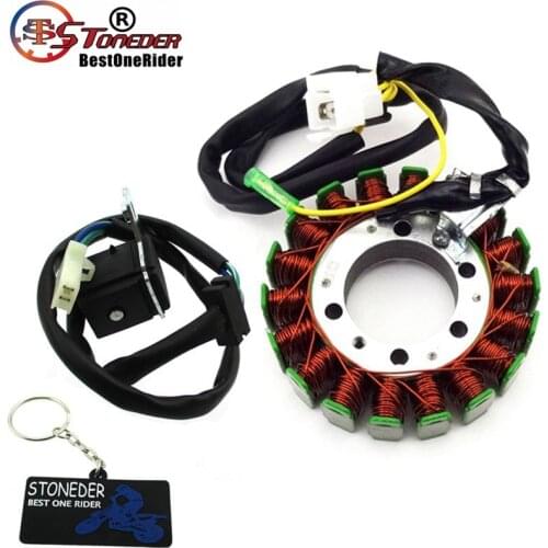 STONEDER Magneto Stator With Pickup For 250 250cc Go Kart Buggy Dazon BMS Roketa Kinroad Kandi