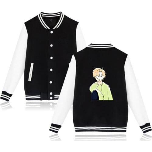 Teens Coats Printed Dreamwastaken Baseball Uniform Men Women Cotton Outwear Harajuku Dream Smp Jackets Dreamwastaken Jackets 4XL