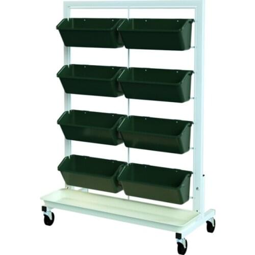 Move Outdoor Floor, Wrought Iron Flower Wearing Closed Balcony Vegetable Multi-layered Roof Rack Pulleys Vegetables Artifact