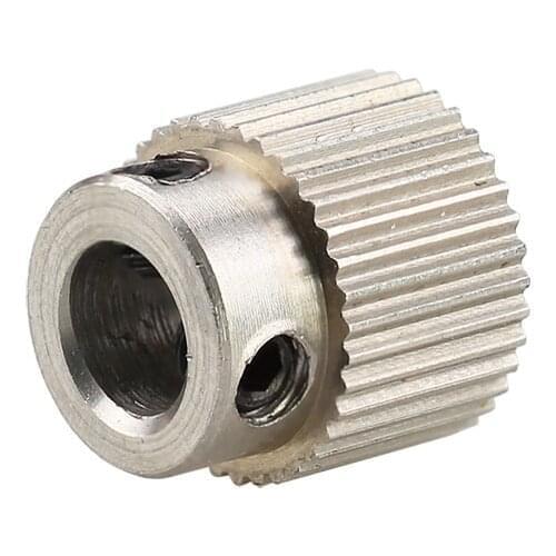 3D printer accessories 36 teeth MK7 / MK 8 stainless steel planetary gear wheel extruder feed extrusion wheel