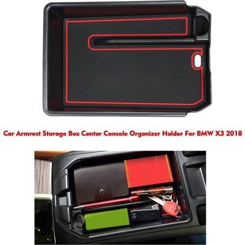 Applicable to the new BMW X3,the armrest box receive a case interior accessories,central store content box