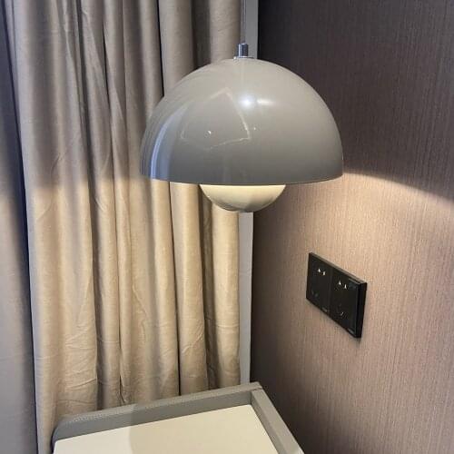 Nordic Minimalist Bud Pendant Lamp Living Room Dining Room Cafe Lamp Home Decoration bedroom Bedside Hanging Lamp Diameter 23cm