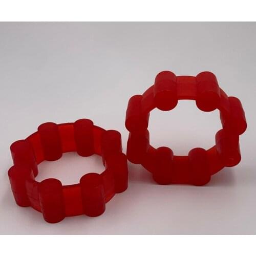 CC MH 113*67*35 113x67x35 133*72*36 133x72x36 Polyurethane PU Flexible Pump Shaft Coupling Elastic Gasket Buffer Damper Cushion