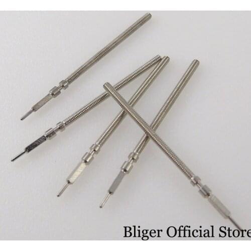 BLIGER Steel Manual Winding Crown Movement Stem fit ETA 6497 6498 Hand Winding