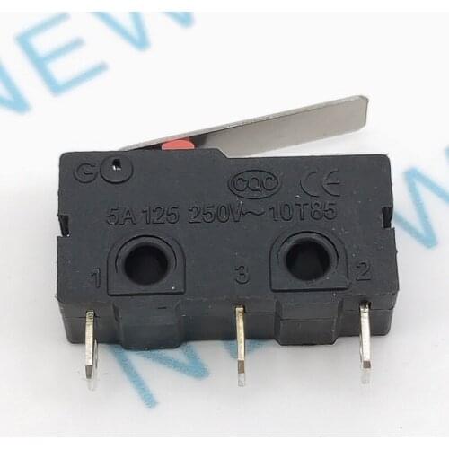 10Pcs/Lot The Micro Switch Kw11-3Z-2 5A Tripod Straight Shank 125 250Vac Contact Switch