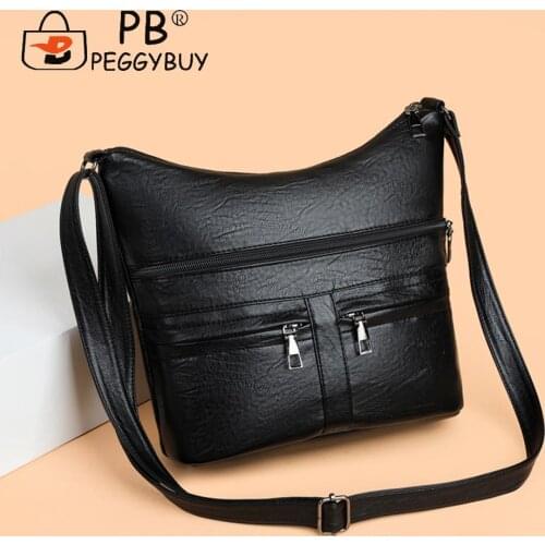 2021 Mini Shoulder Bags Retro Women Pure Color PU Leather Messenger Bag Casual Card Holder Shoulder Bags for Women