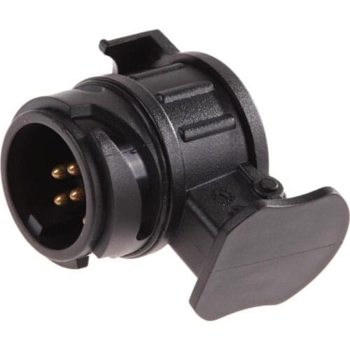 12V 13 To 7 Pins Plug Adapter Electrical Converter Truck Trailer Connector European Standard Round Hole Trailer Plug Truck Cable