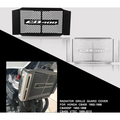 Motorcycle Accessories Radiator Grille Guard Cover For HONDA CB400 1992-1998 CB 400 1993 1994 1995 1996 1997 Stainless steel 98