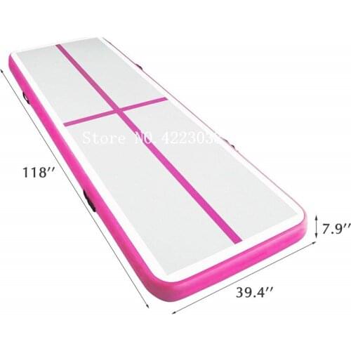 Free Shipping 3*1*0.2m High Quality Double Wall Fabrice Made Inflatable Gym Air Track Air Block /Airblock For Gym