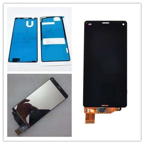 JIEYER 4.6' inch For Sony Xperia Z3 Mini Compact D5803 D5833 LCD Display Touch Screen Digitizer Full Assembly+Adhesive