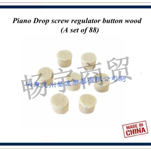 Piano tuning tools accessories - Piano Drop screw regulator button wood (A set of 88) - Piano repair parts