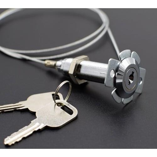 Garage door release key, garage door lock, emergency key release, release lock