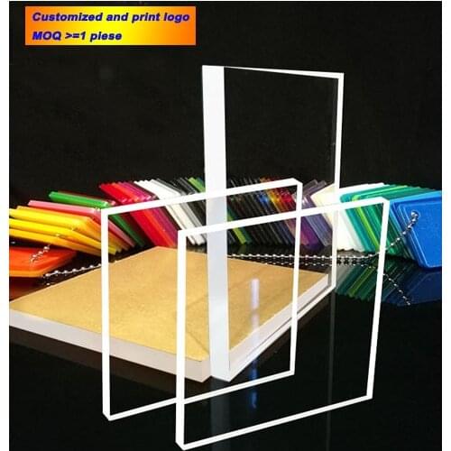 Square Acrylic Stamps Block Pad Bracelet Holder Jewelry Display Stand Cosmetics Organizer Ring Little Doll Sheet Necklace Case