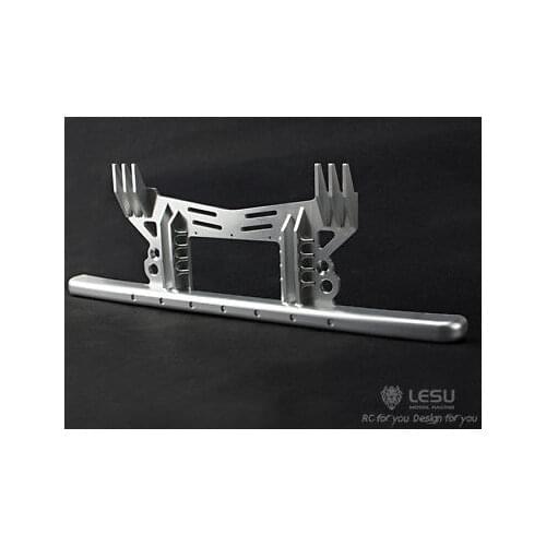 LESU Metal Front Bumper for 1/14 TAMIYA Bz 1851 RC Tractor Truck Car DIY TH02310-SMT5