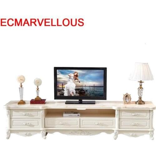 Support Ordinateur Bureau Modern Ecran Plat Cabinet Lemari European Wood Monitor Mueble Living Room Furniture Table Tv Stand