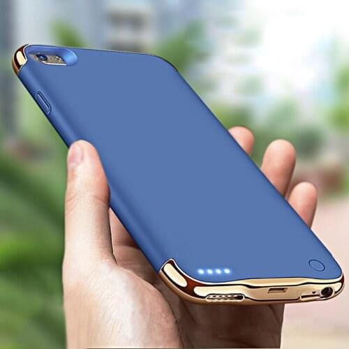 Splittable Battery Charger Cases For iPhone XS Max Charging Case Power Bank Case Bateria Externa Back Clip Battery Cover