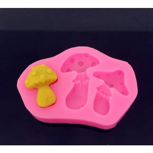 Mushroom flip sugar cake mold silicone chocolate mold 15-16