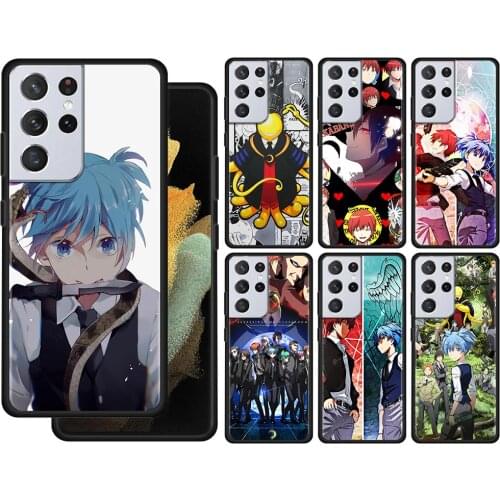 Case For Samsung Galaxy S21 S20 UltrA S21 S20 FE S10 S9 S8 Plus S7 Edge S10Lite S10e Cover Capa Silicone Assassination Classroom