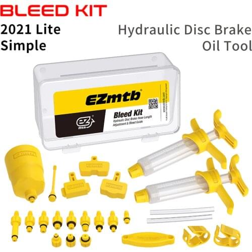 EZmtb Universral Bleed Kit 2021 Lite Simple Bicycle Tool For Magura Avid Sram Tektro MTB Bike Hydraulic Disc Brake Cycling Parts