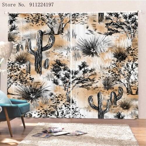 Flower Print Window Treatments Curtains Valance Room Curtains Window Outdoor Indoor Cactus Cherry Window Curtain Panels Curtain