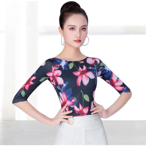 Excellent Quality Latin Dance leatord Female Sexy Performance Dancing top Ballroom Cha Cha Samba Practice Dance Clothes